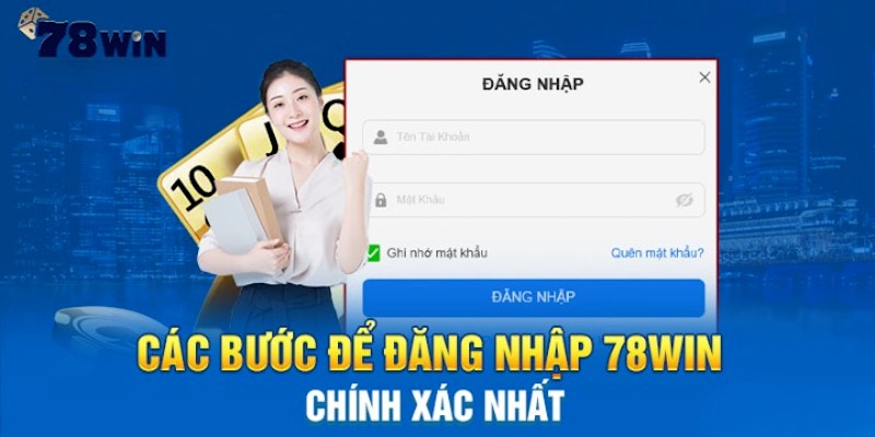 Các bước để đăng nhập 78WIN trên smartphone