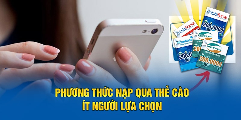 Nạp tiền 78WIN với thẻ cào siêu tiện lợi