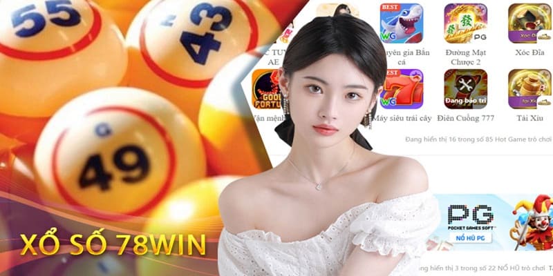 Giới thiệu sảnh cược xổ số tại 78WIN